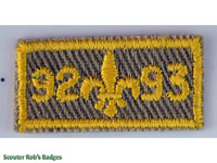 Click to enlarge 1992-93 Year Bar